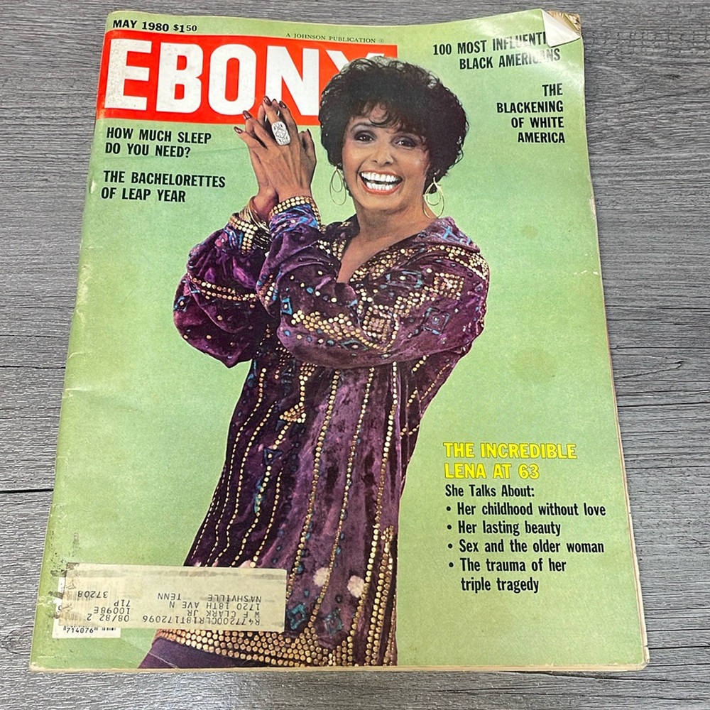 Vintage May 1980 Ebony Magazine